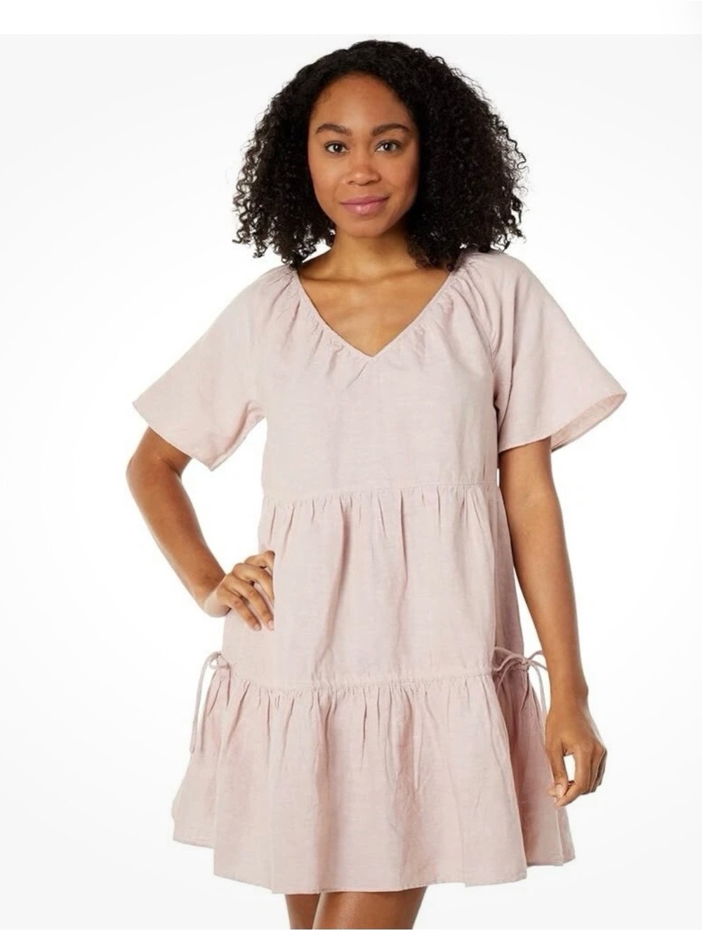 Madewell Light Blush Pink Mini Dress